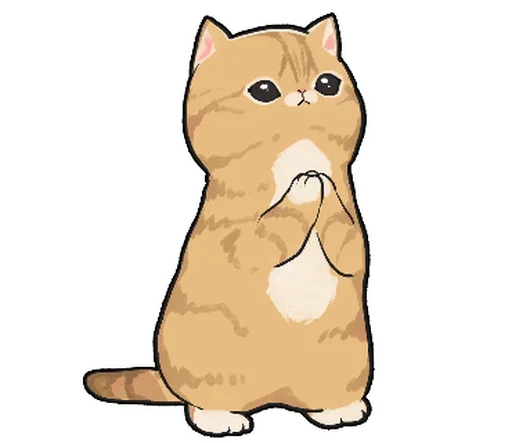 Стикер LovelyCuteCats - 1