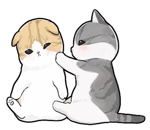 Стикер LovelyCuteCats - 1