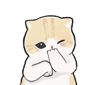 Стикер котики by @cute_stickers_emoji - 1