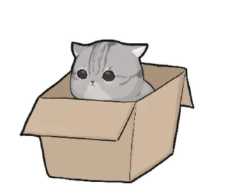 Стикер котики by @cute_stickers_emoji - 2