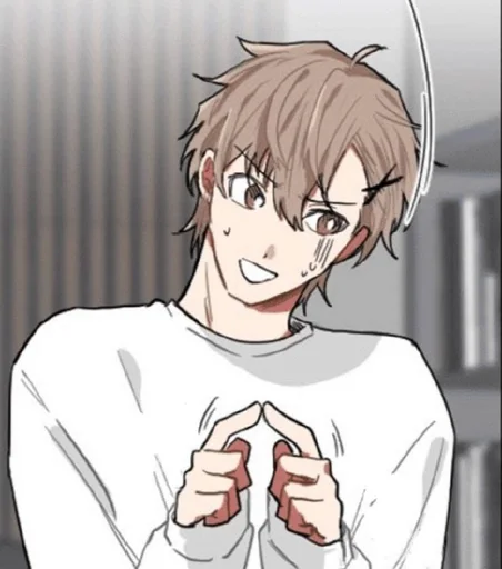 аниме мультфильм человеческое лицо