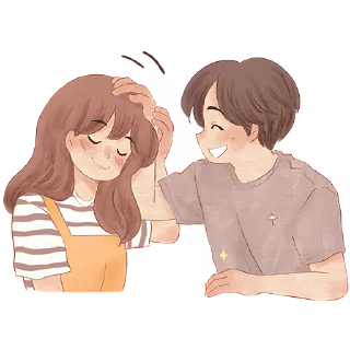 Стикер Любовь и Нястикс @nyasticks - 7