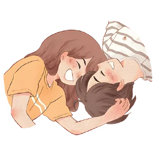 Стикер Любовь и Нястикс @nyasticks - 6