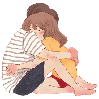 Стикер Любовь и Нястикс @nyasticks - 3