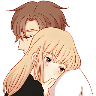 Стикер Любовь в воздухе @Nyasticks - 4