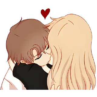 Стикер Любовь в воздухе 2 @Nyasticks - 3