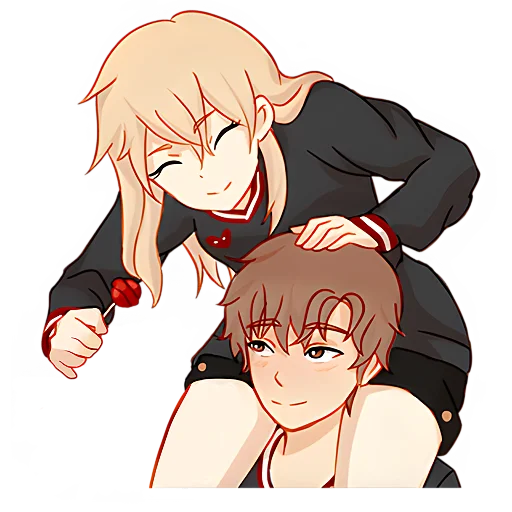 Sticker LubovVVozduhe2 - 1