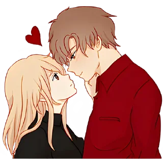 Стикер Любовь в воздухе 2 @Nyasticks - 0