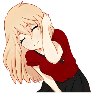 Стикер Любовь в воздухе 2 @Nyasticks - 8