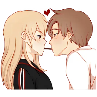 Стикер Любовь в воздухе 2 @Nyasticks - 5