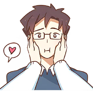 Sticker Любовный микс @Nyasticks - 4