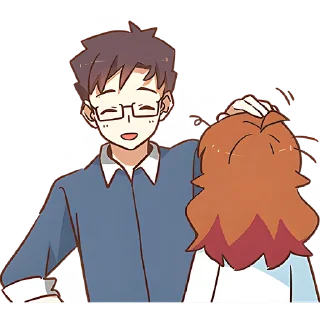 Sticker Любовный микс @Nyasticks - 7