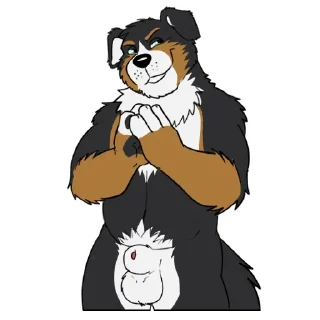 Sticker Lucas the Bernese and Friends @LucasReturns - 4