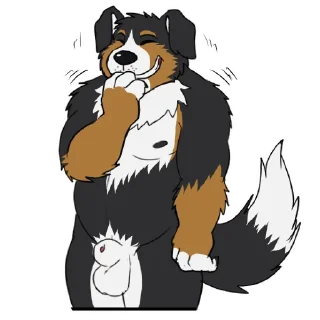 Sticker Lucas the Bernese and Friends @LucasReturns - 11
