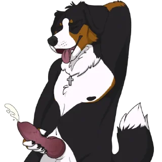 Sticker Lucas the Bernese and Friends @LucasReturns - 7