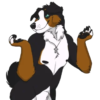 Sticker Lucas the Bernese and Friends @LucasReturns - 9
