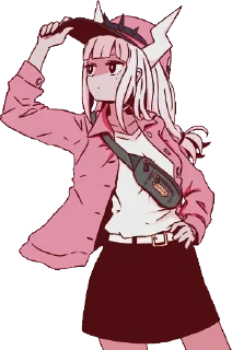 Sticker Lucifer helltaker @martina0628 - 2