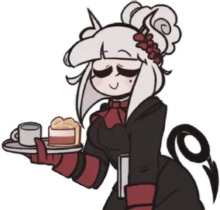 Sticker Lucifer helltaker @martina0628 - 6