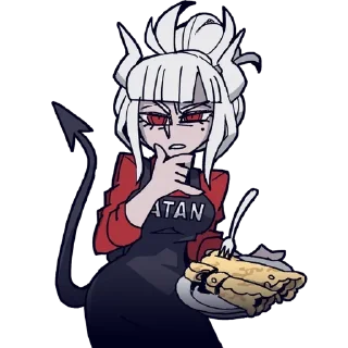 Sticker Lucifer helltaker @martina0628 - 9