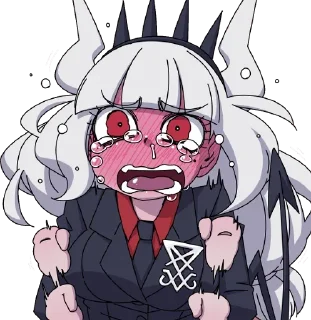 Sticker Lucifer helltaker @martina0628 - 11