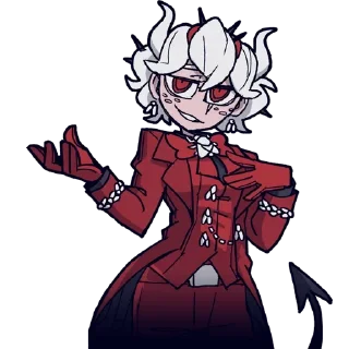 Sticker Lucifer helltaker @martina0628 - 4