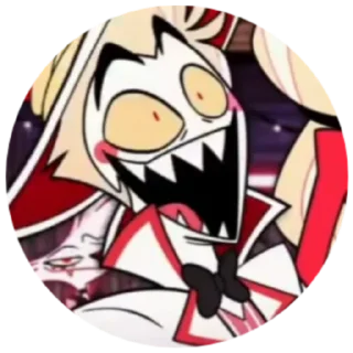 Sticker Lucifer, Khazbin Hotel: @Vanessa13s - 3