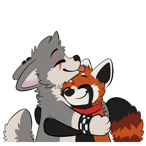 Sticker LuckyHowler - 1