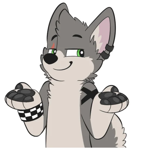 Стикер LuckyHowler - 1