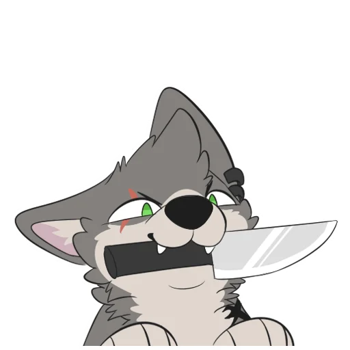 Sticker LuckyHowler - 1