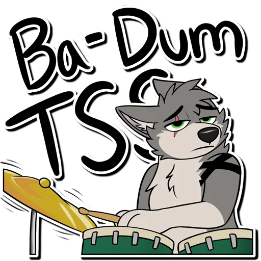 Sticker LuckyHowler - 1