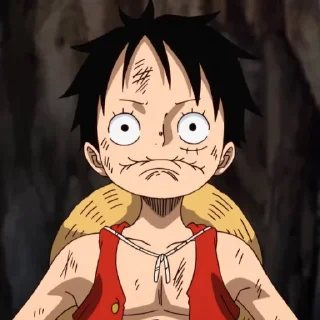 Стикер Monkey D. Luffy @StickersofAnime - 0