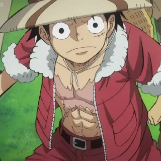 Стикер Monkey D. Luffy @StickersofAnime - 2