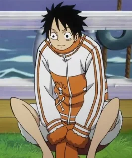 Стикер Monkey D. Luffy @StickersofAnime - 5