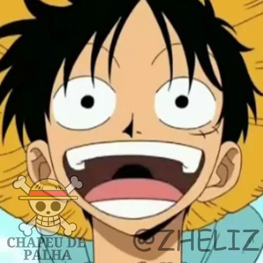 ?Luffy? | By » @ChapeuDePalha - 