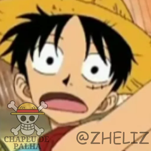 Sticker ?Luffy? | By » @ChapeuDePalha - 8