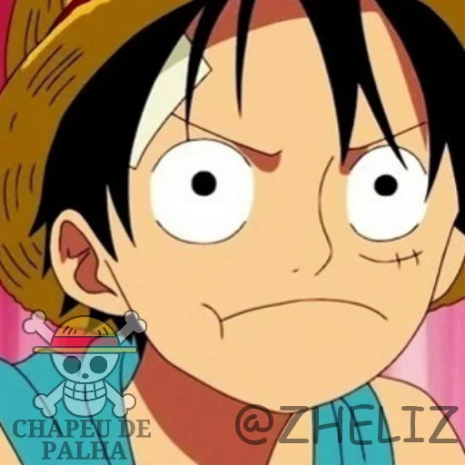 Sticker ?Luffy? | By » @ChapeuDePalha - 4