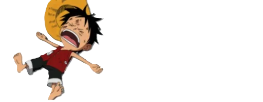 Sticker Luffy_mini - 1