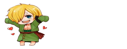 Sticker Luffy_mini - 1