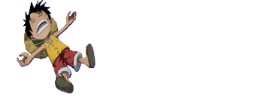 Sticker Luffy_mini - 1