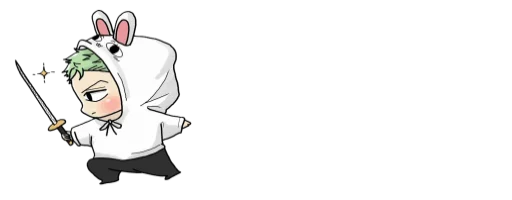 Sticker Luffy_mini - 1