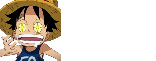 Sticker Luffy_mini - 1