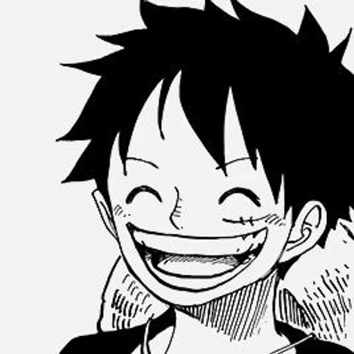 Luffy @anime_sticks - 