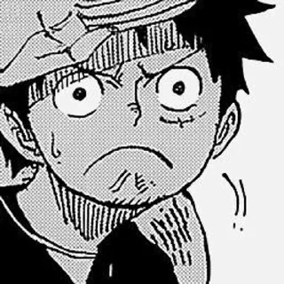 Стикер Luffy @anime_sticks - 1