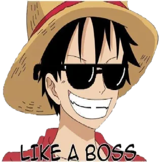 Sticker Monkey.d.luffy - 10