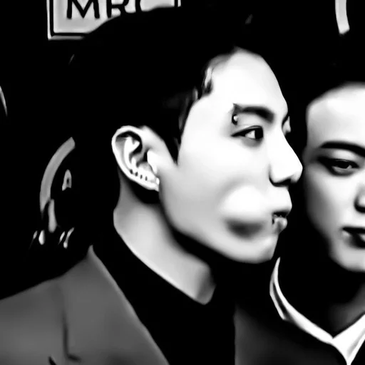 человеческое лицо Человек черно-белый