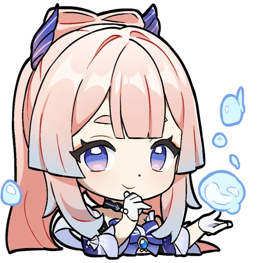 Sticker LukisanPaimon24 - 1