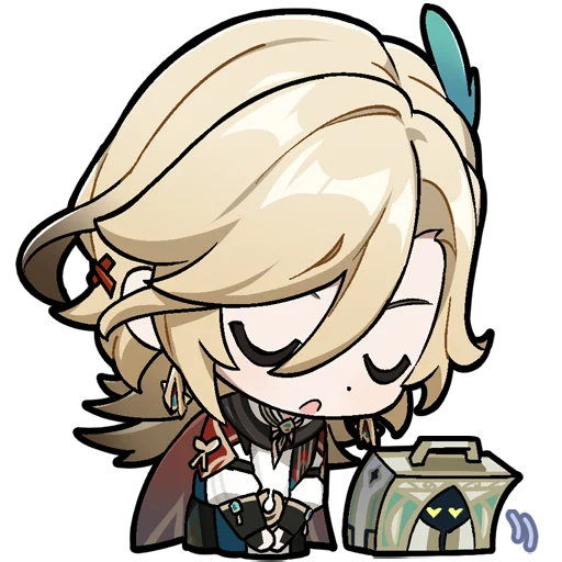 Sticker LukisanPaimon24 - 1