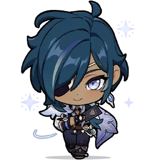 Sticker Lukisan Paimon 24 | @genshinimpact_id_off - 1