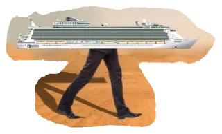 Sticker Шлюпки дырявые весла гнутые а нам похуй мы ебанутые - 9