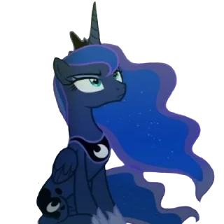 Sticker Luna | @MyLittlePony_bots - 5